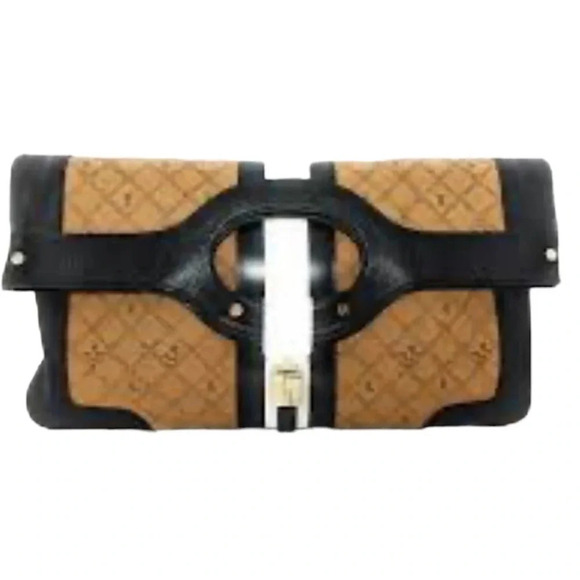 L.A.M.B. Black and Tan Clutch - Picture 15 of 15